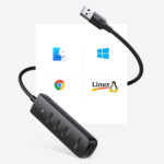 هاب 4 پورت USB 3.0 یوگرین مدل CM416