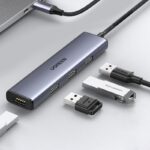 هاب چهار پورت USB-C به USB 3.0 یوگرین مدل CM473