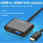 تبدیل HDMI به VGA و HDMI یوگرین مدل CM101-40744