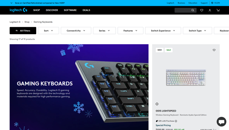 بهترین کیبوردهای گیمینگ لاجیتک، مقایسه کامل