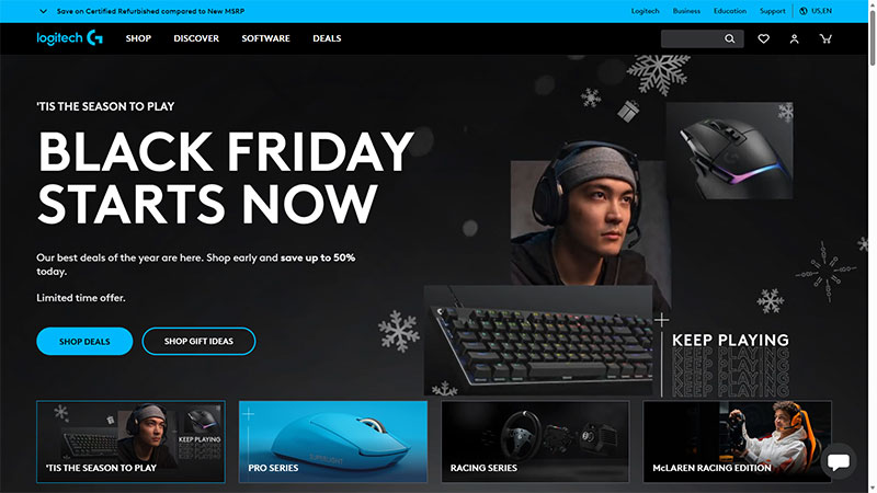 بلک فرایدی لاجیتک