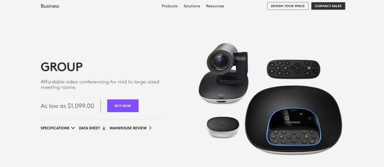 بهترین سیستم ویدئو کنفرانس لاجیتک Logitech Group