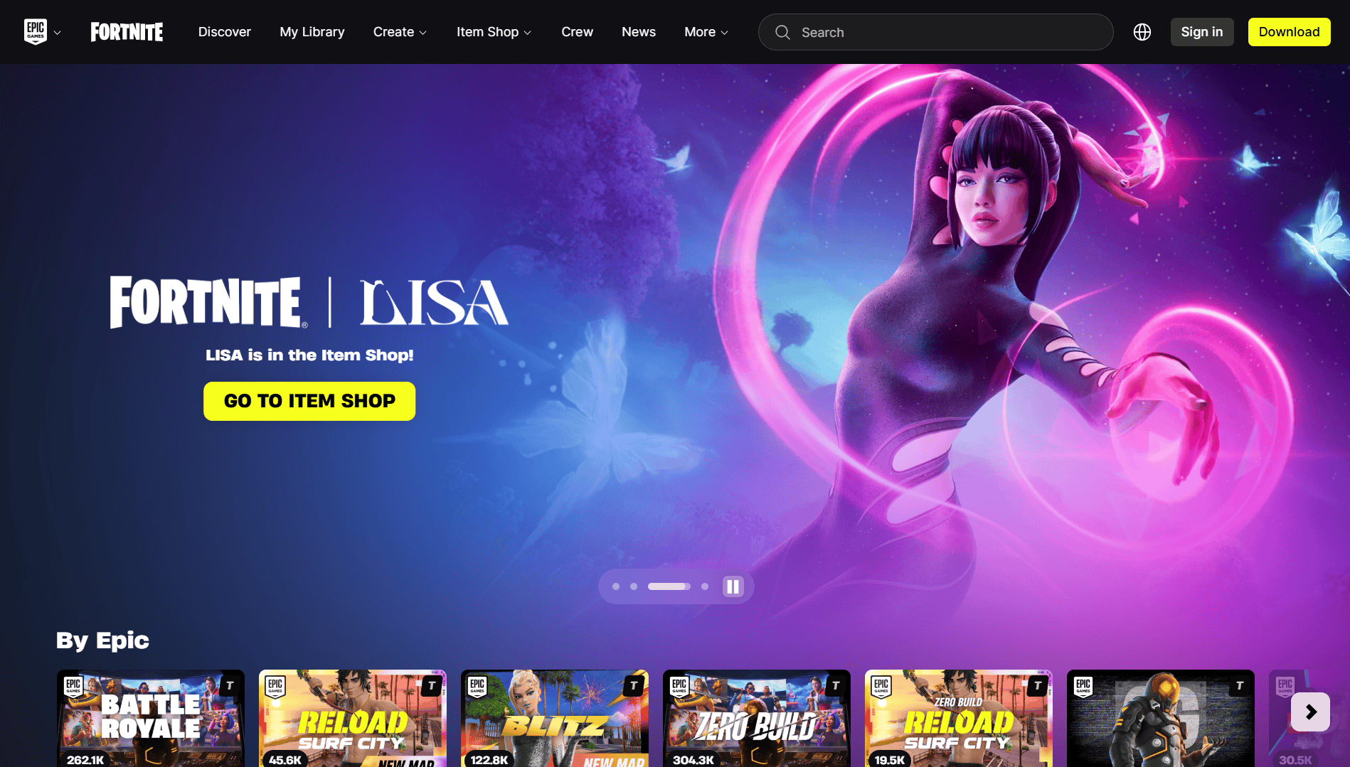 آپدیت جدید فورتنایت