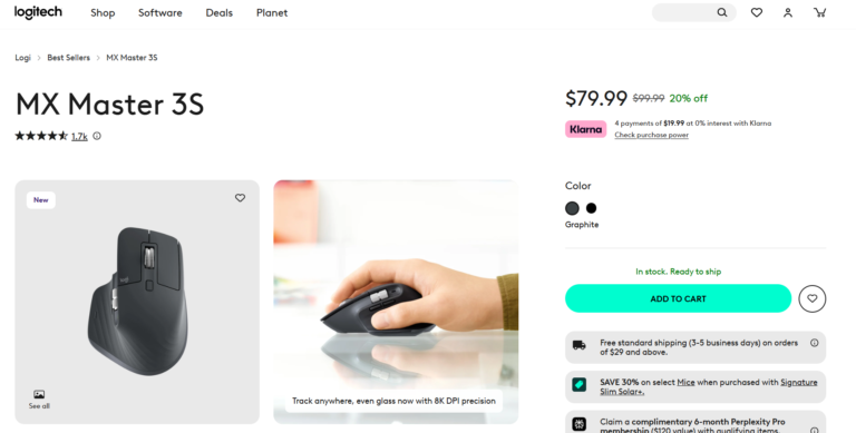 تنظیم ماوس MX Master 3S برای فتوشاپ و پریمیر