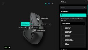 تنظیمات MX Master 4